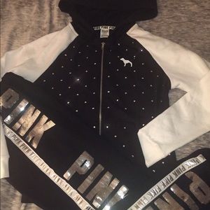 PINK Gorgeous Bling Set NWT